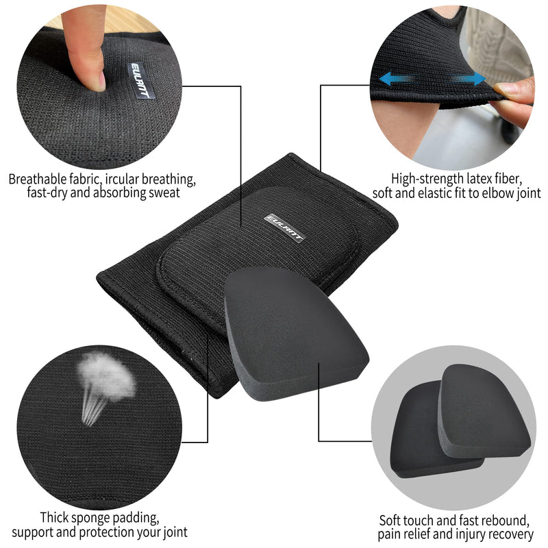 Eulant Children'S Compression Arm Sleeves, Sports Arm Warmer For Children, Elbow Pads With High Elasticity For Boys And Girls, For Dance, Skateboard, Children'S Scooter, Football, Volleyball, Skiing - NewNest Australia