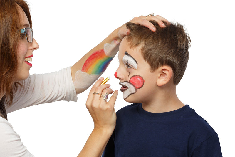 Dress-Up-America Face Paint Kit - Face And Body Paint Crayons - 6 Piece Set Halloween Makeup for Kids and Adults - NewNest Australia