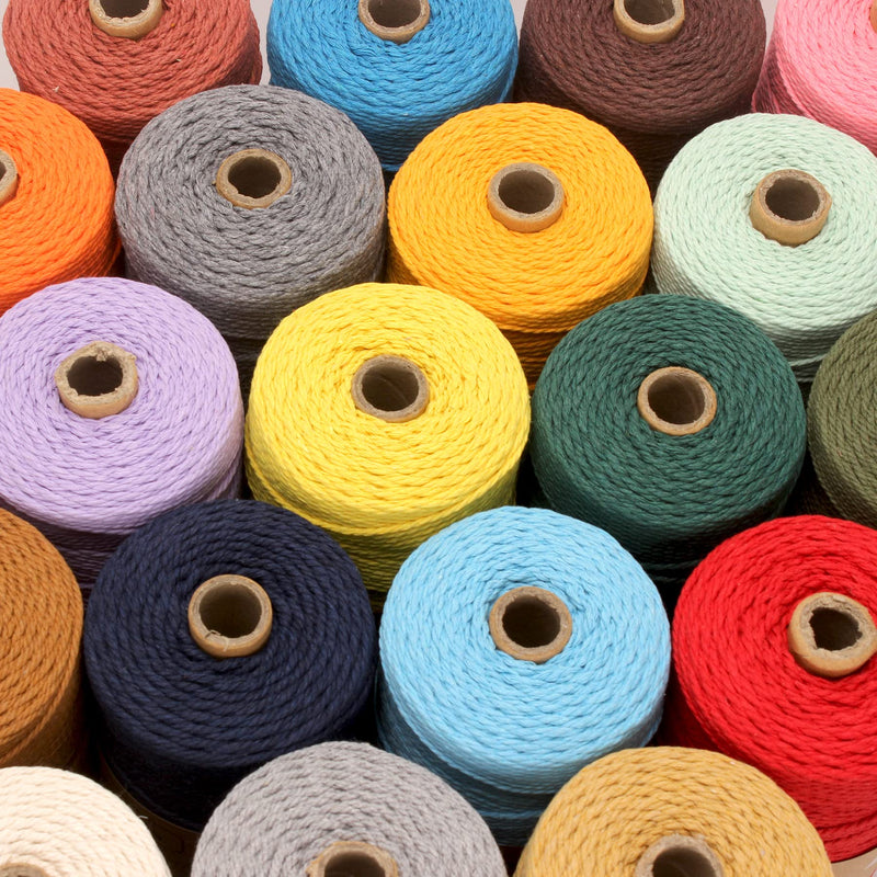Macrame Cord,2mm x 219yard Cotton Twine String Cord,Natural White Cotton Rope Craft String for DIY Knitting Plant Hangers Christmas Wedding Décor ArmyGreen 2mm*219yards - NewNest Australia
