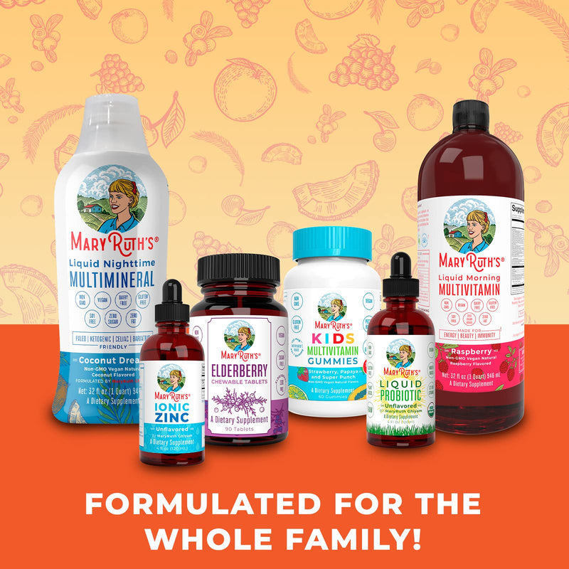 Liquid Vitamin C Liposomal by MaryRuth's, Immune Support for Men & Women, Vegan, Gluten Free, Sugar Free, Non-GMO, 500mg, Citrus & Vanilla, 7.6 Fl Oz - NewNest Australia