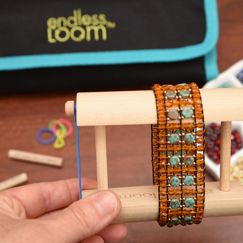 The Beadsmith Endless Loom Rod Set Accessory Pack by Deb Moffatt Hall, for 6 and 6.5" Bracelet, for Making Jewelry and Beading Bracelets - NewNest Australia