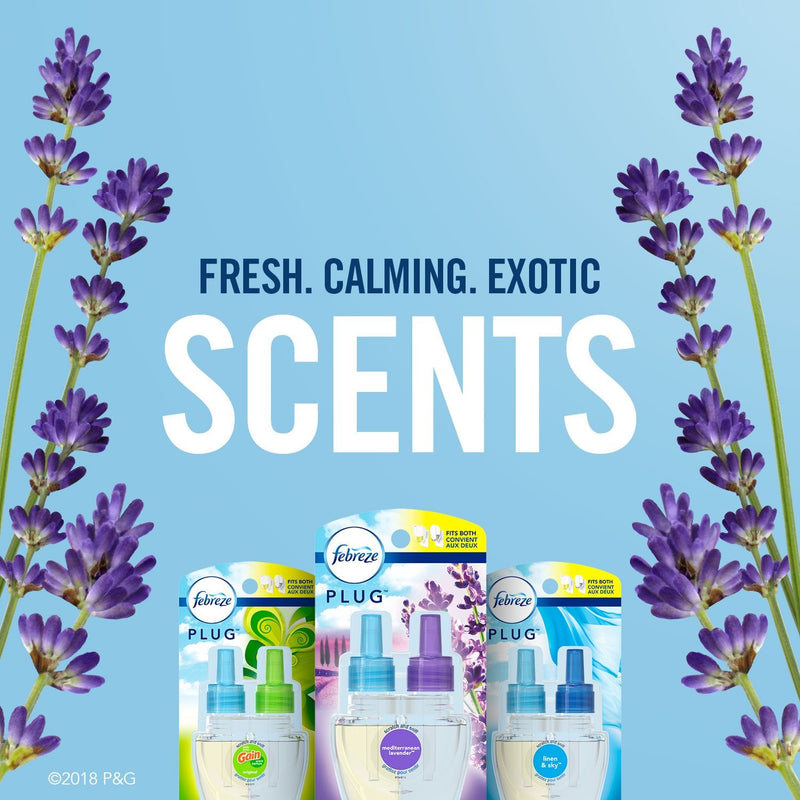 Febreze Plug in Air Fresheners, Hawaiian Aloha, Odor Eliminator for Strong Odors, Scented Oil Refill (3 Count) - NewNest Australia