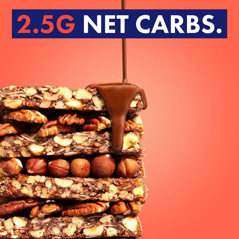 Adonis Keto Bars Mixed Box | Flavours of Nut Bars | Vegan & Keto-Friendly | 100% Natural | Low Sugar, Calorie & Carb for Weight Loss | Ideal for Breakfast (Pecan, Hazelnut & Cocoa) Pecan, Hazelnut & Cocoa - NewNest Australia