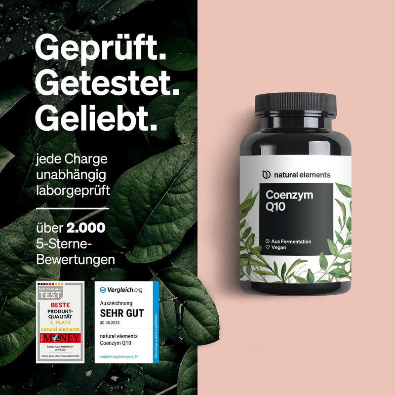Coenzyme Q10 - 200Mg Per Capsule - 120 Vegan Capsules - 4 Month Range - High-Quality Q10 From Fermentation Of Corn - High Dose, Produced In Germany & Laboratory Tested - NewNest Australia
