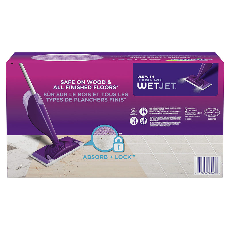 Swiffer WetJet Hardwood Floor Cleaner Spray Mop Pad Refill, Multi Surface, 24 Count WetJet Pad Refill - NewNest Australia