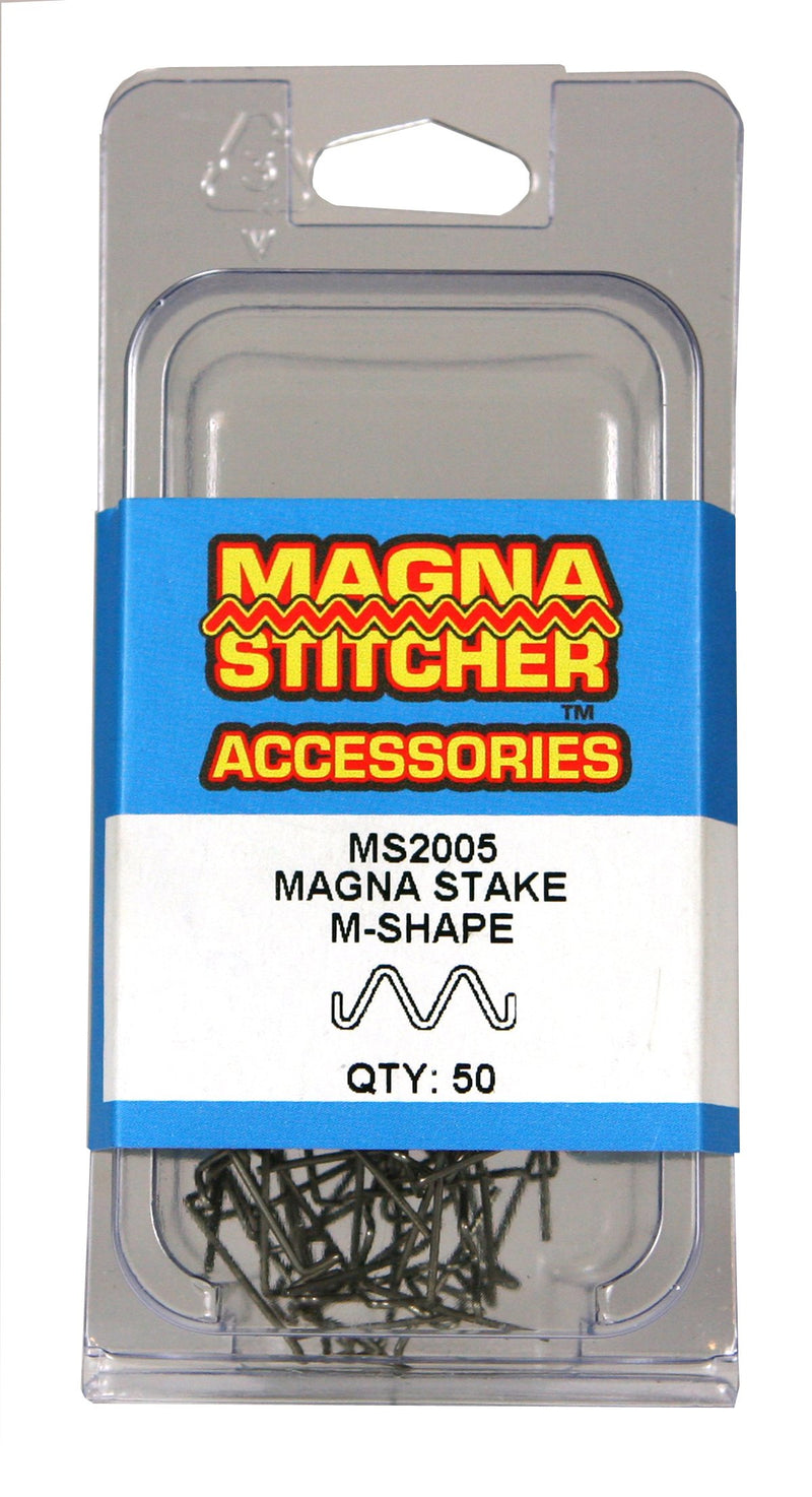 Motor Guard MS2005 M-Shape Magna-Stakes, 50-Pack - NewNest Australia