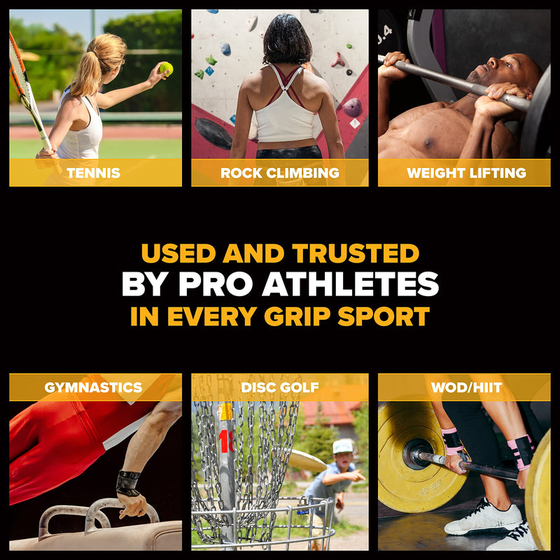 Friction Labs Quick Grip Secret Stuff Liquid Chalk for Athletes - Made in USA - Skin Friendly - Rock Climbing, Weightlifting, Gym, Tennis - Trusted by 100+ Pro Athletes - Best Workout Chalk - 75mL Original - With Alcohol - NewNest Australia