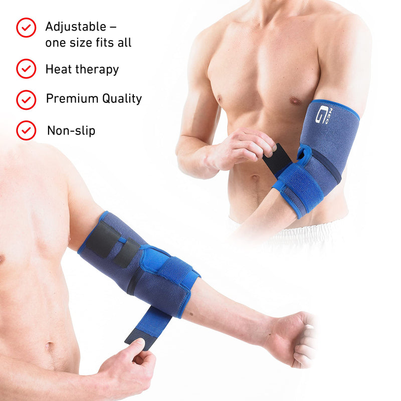 Neo-G Elbow Support - for Epicondylitis, Tennis Golfers Elbow, Sprains, Strain Injuries, Tendonitis, Arthritis, Recovery, Sports - Adjustable Compression - Class 1 Medical Device - NewNest Australia
