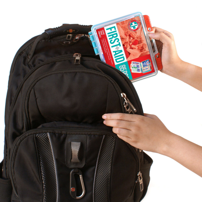 Be Smart Get Prepared 85 Piece First Aid Kit In Durable Plastic Case, Compact, 0.69 Pound - NewNest Australia