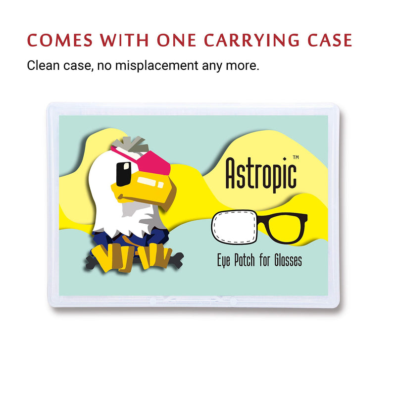 Astropic Large Silk Eye Patch for Adults Kids Big Glasses to Cover Either Eye (Large Size, Pure Black) Large (Pack of 1) - NewNest Australia
