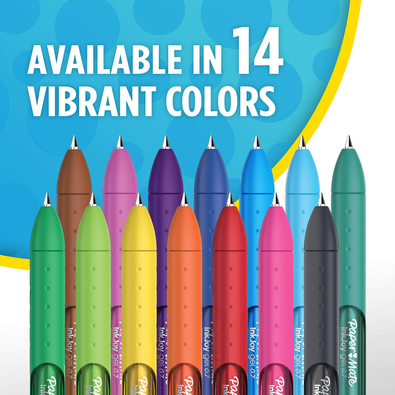 Paper Mate Gel Pens | InkJoy Pens, Medium Point, Assorted Colors, 8 Count 8-Count - NewNest Australia