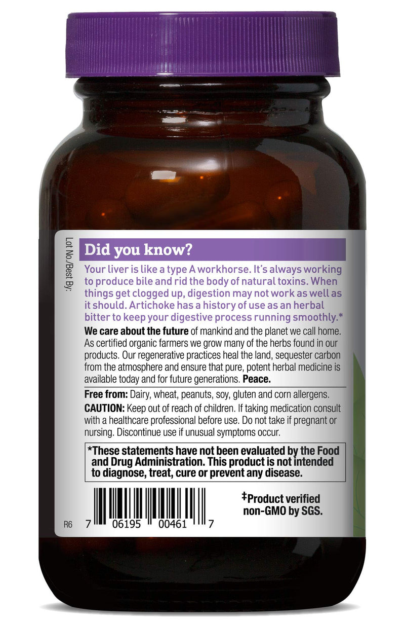 Oregon's Wild Harvest Artichoke Organic Herbal Supplement, 90 Count - NewNest Australia