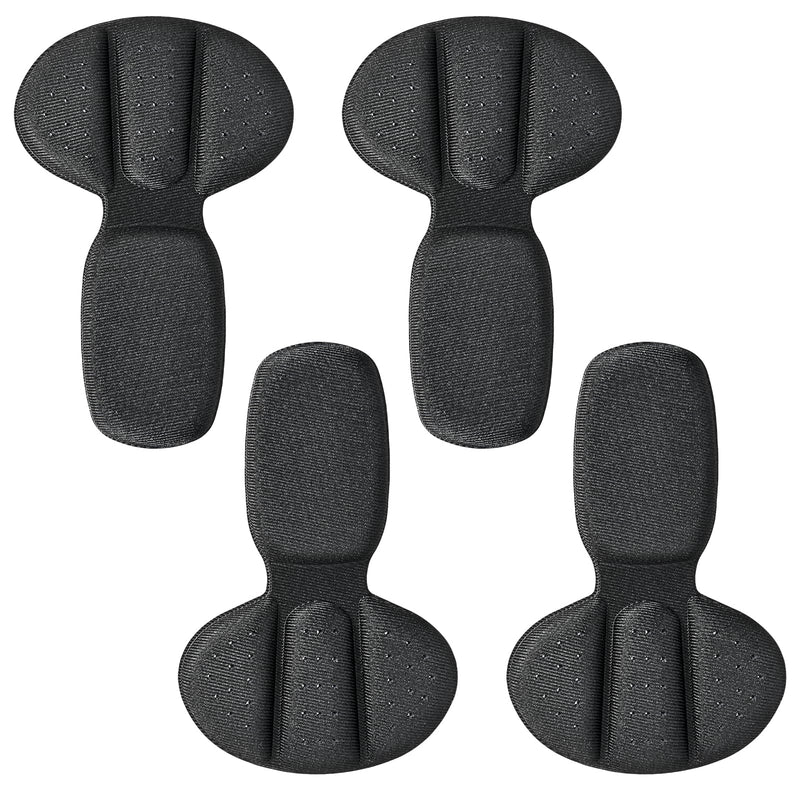 Sponge Heel Pads Pack of 4 Self-Adhesive Mesh Heel Pads Heel Spur Insoles for Boots Loose Shoes Too Large Reusable Heel Protector Shoe Insoles Improves the Fit of the Shoe - NewNest Australia