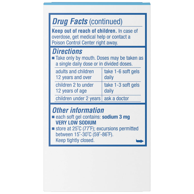 Colace Clear Soft Gels, Clear, 28 Count - NewNest Australia
