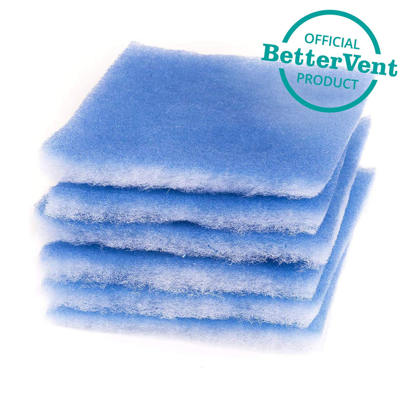 BetterVent Polyester Filter Replacements - Official Manufacturer’s Product, 6-Pack - NewNest Australia