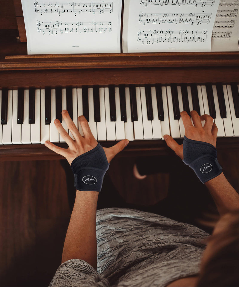Doctor Developed Wrist supports / Wrist brace - Relief for carpal tunnel, wrist injuries, wrist support for arthritis, hand support, hand & wrist braces, wrist strap and Doctor Handbook (2 Pack) 2 Pack - NewNest Australia