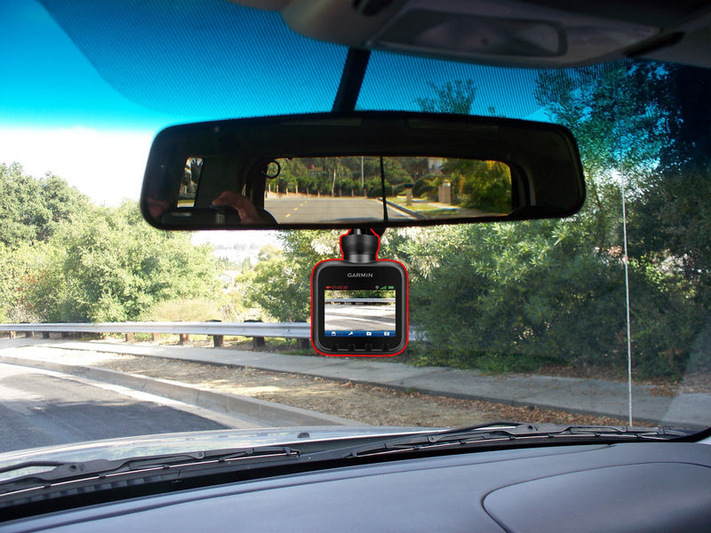AccessoryBasics Car Rearview Mirror Mount Kit for Garmin Dash Cam 10 20 25 Driving Recorder DASHCAM - NewNest Australia