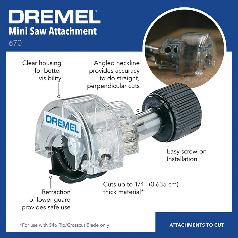 Dremel 670 Mini Saw Attachment - NewNest Australia