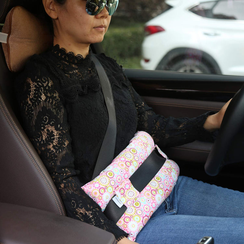 Hysterectomy Seatbelt Pillow with Pocket for Cervical Cancer Uterine fibroids Abdominal Surgery Abdomen Healing Protector Organ Transplants C-Section Recovery Car Seat Belt Pad (Sunflower) Sunflower - NewNest Australia