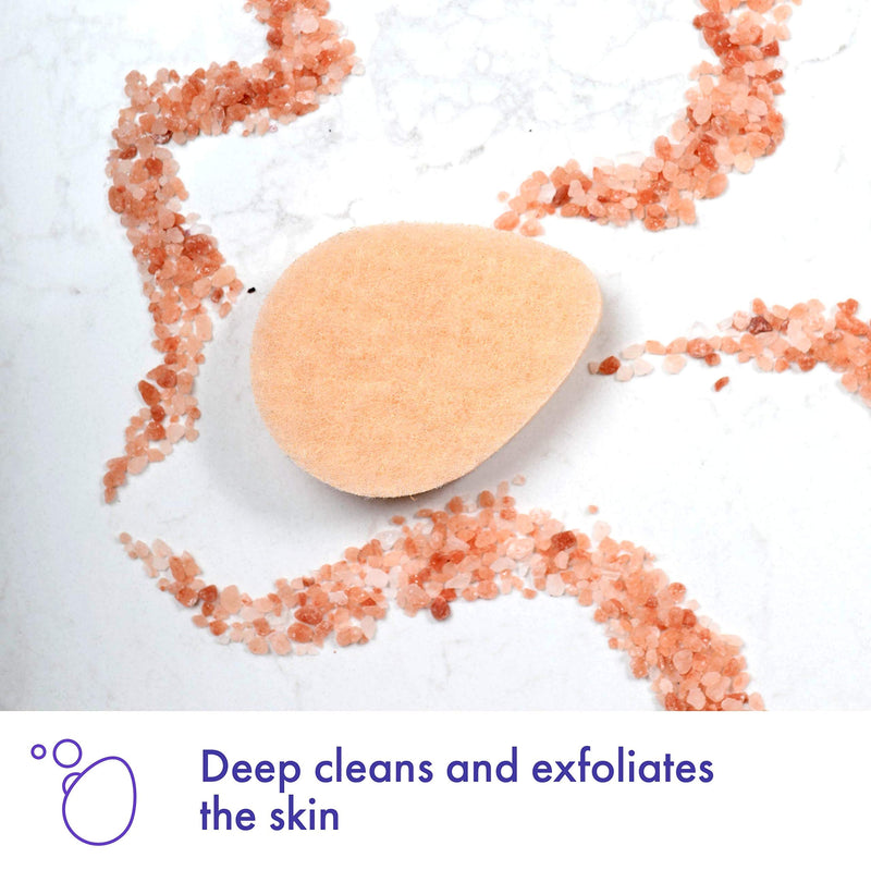 Buf-Puf Gentle Facial Sponge, Dermatologist Developed, Removes Deep Down Dirt & Makeup Causes Breakouts and Blackheads, Reusable, Exfoliating, 1 Count Buf Puf Gentle Facial Sponge - NewNest Australia