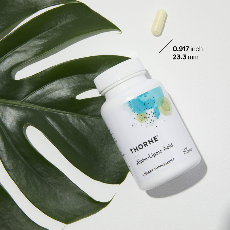 Thorne Research - Thiocid-300 - Alpha Lipoic Acid Supplement (300 mg) for Antioxidant Support - 60 Capsules - NewNest Australia