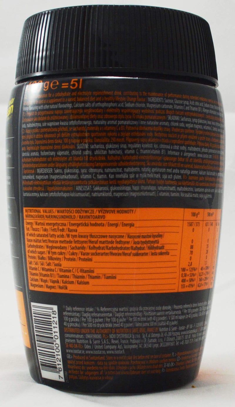 Isostar Hydrate and Perform Orange Powder 400g - NewNest Australia