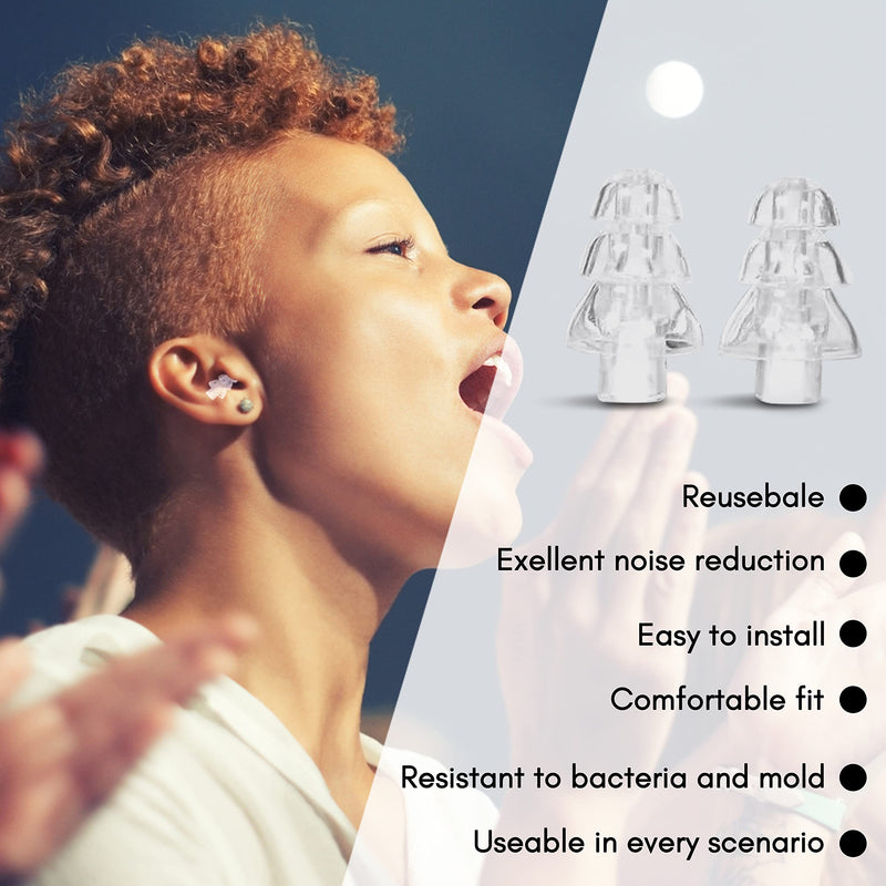 Inconspicuous Ear Plugs For Festivals, Concerts, Disco And Parties. Best Hearing Protection Against Loud Music And Concerts. Ear Plugs Including Universal Bottle Cap, Bottle Cap - NewNest Australia