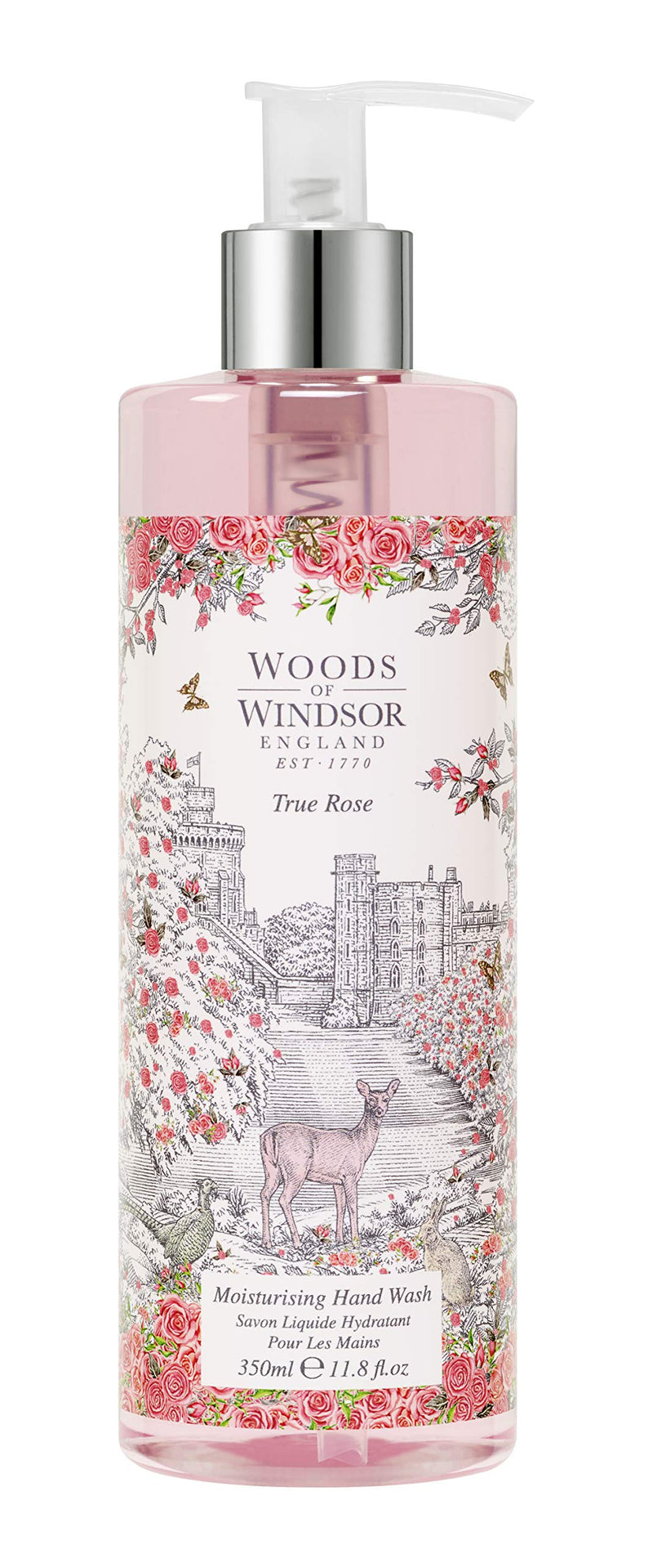 Woods of Windsor True Rose Hand Wash and Hand Cream Set, Pack of 2 - NewNest Australia