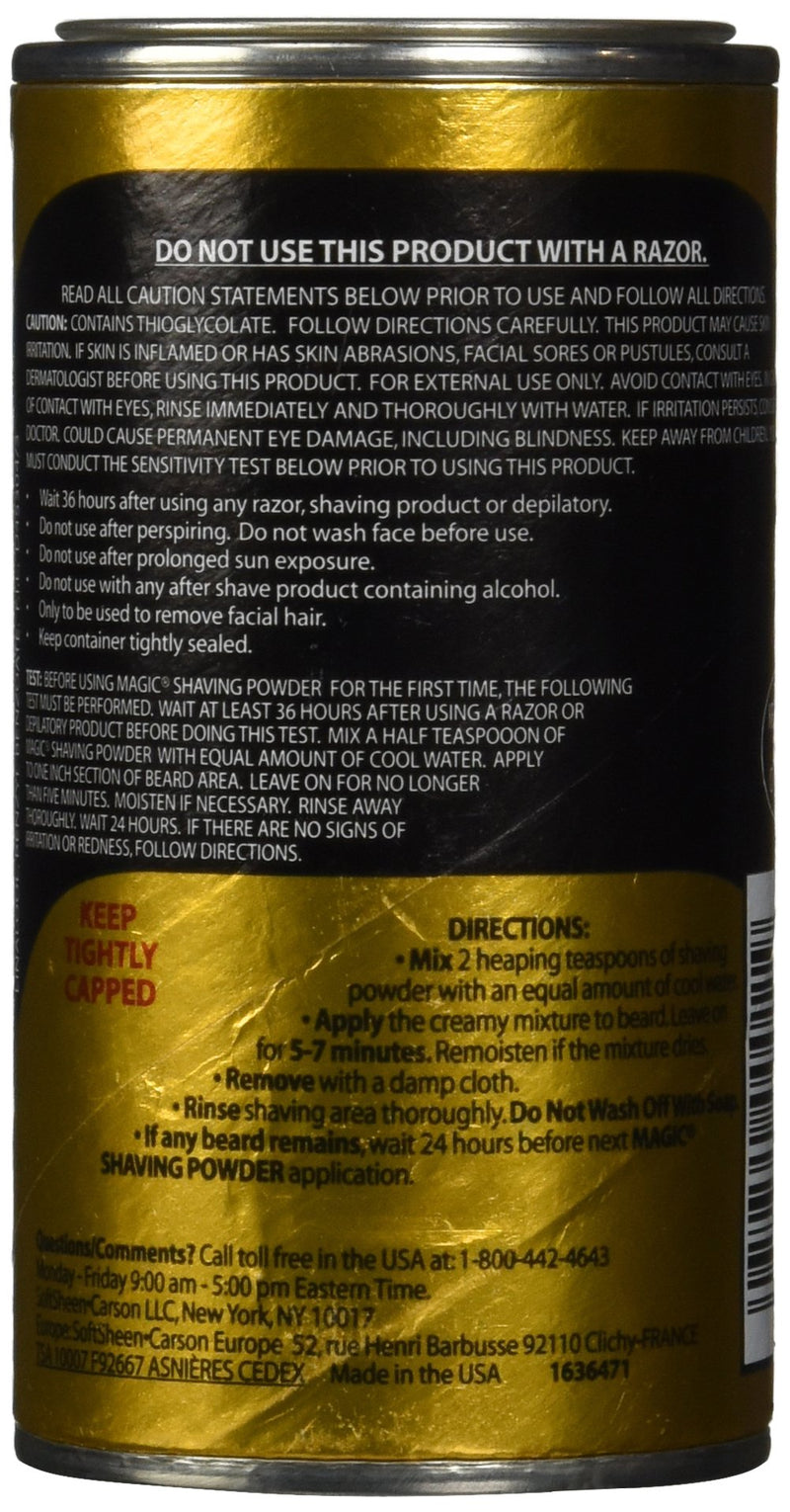 MAGIC - Shaving Powder Gold, (1 X 127 GR) - NewNest Australia
