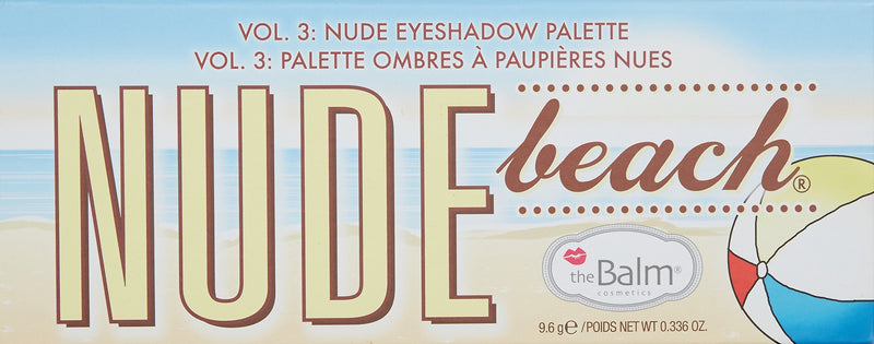 theBalm Palettes Cosmetics Nude Beach Eyeshadow Palette 9.6G, Beige - NewNest Australia