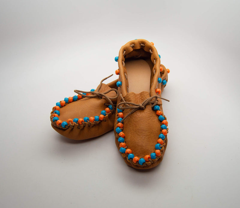 Realeather Leather Scout Moccasin Kit, Size 4/5, Golden Brown - NewNest Australia
