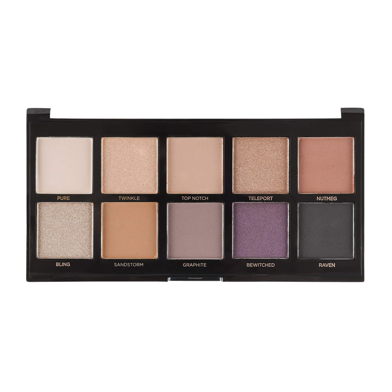 Profusion Cosmetics Smoky 10 Shade Eyeshadow Palette, Multicolour - NewNest Australia