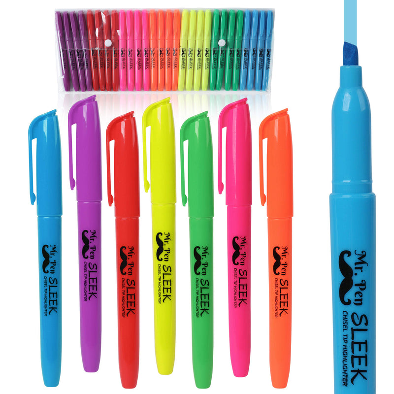 Mr. Pen Highlighters, Assorted Colors, Pack of 28 - NewNest Australia