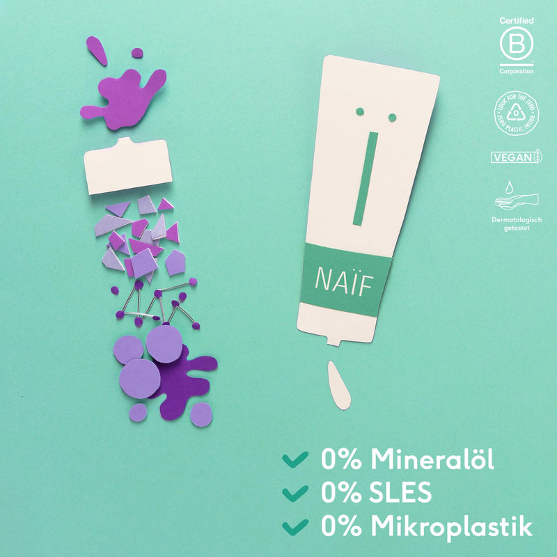 Naif, Nourishing Body Lotion For Baby & Child, Nourishes Sensitive Baby And Children'S Skin, Free From Mineral Oils, Natural Ingredients, Absorbs Quickly And Is Not Sticky, 100% Vegan, 200 Ml - NewNest Australia