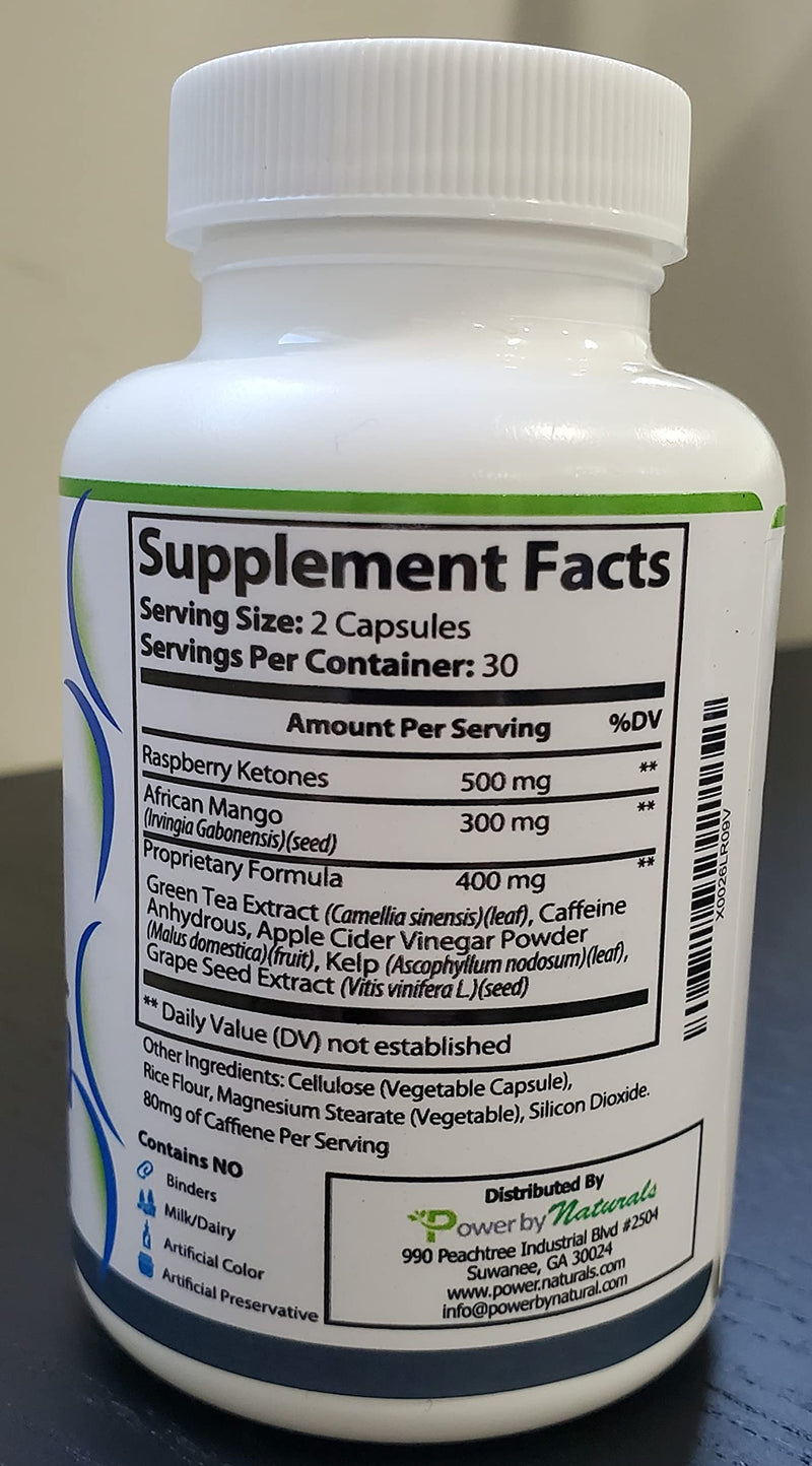 Power By Naturals - Leptin Burn for Women - Natural Appetite Suppressant, Metabolism Booster for Weight Control Diet Pills- Leptin Supplements - 60 Capsules - Fat Burner Weight Loss Pills for Women - NewNest Australia