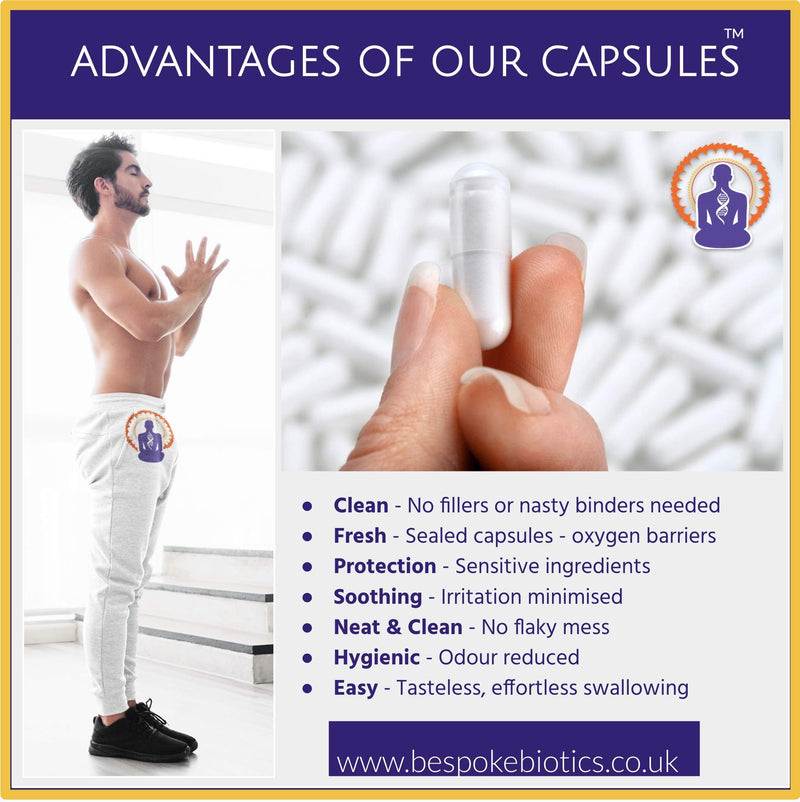 Psyllium Husks Supplement 1500 mg Serving - 90 Cap - | Vegans | Contains No Common Allergens | UK | BIOME Bodyguard Fibre| Mental Health | Thyroid| Gut Microbiome Support - NewNest Australia