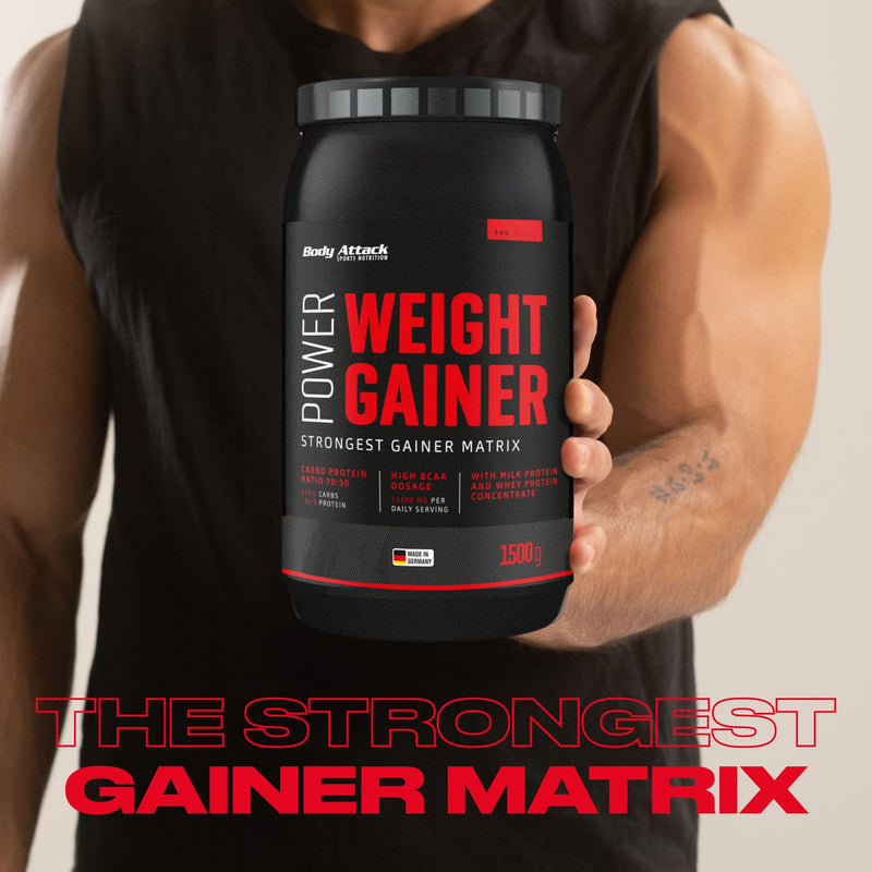 Body Attack Power Weight Gainer 100% Mass Building Carbohydrate Protein Powder for Muscle Building with Whey Protein Ideal for Hardgainers - NewNest Australia