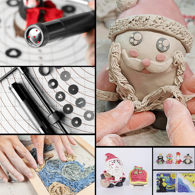 CZWESTC Fondant Extruder with 20 Discs, Sugar Paste Extruder,Clay Extruder, Cake Decor Tool Set - NewNest Australia