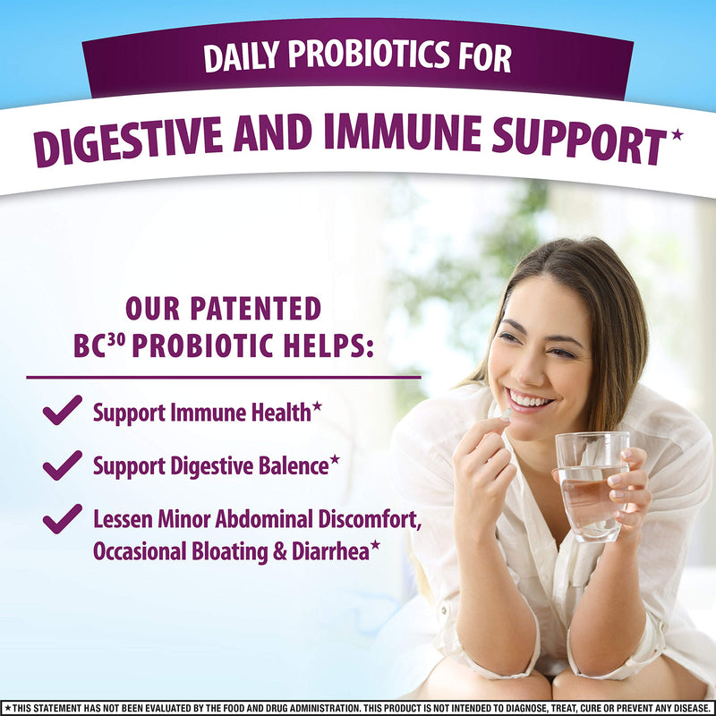 Daily Probiotic Capsules For Digestive Health & Gut Health, Digestive Advantage Probiotics For Men and Women (50 count box) 50ct - NewNest Australia