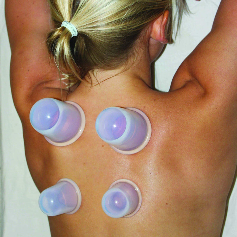 Cupping Set Massage Therapy Cups - by DoSensePro. Acupuncture Home Cupping Therapy Set for Arthritis, Pain Relief, Anti-Aging, Anti-Cellulite. Best Relaxation Gift. 6 Silicone Vacuum Cups. - NewNest Australia