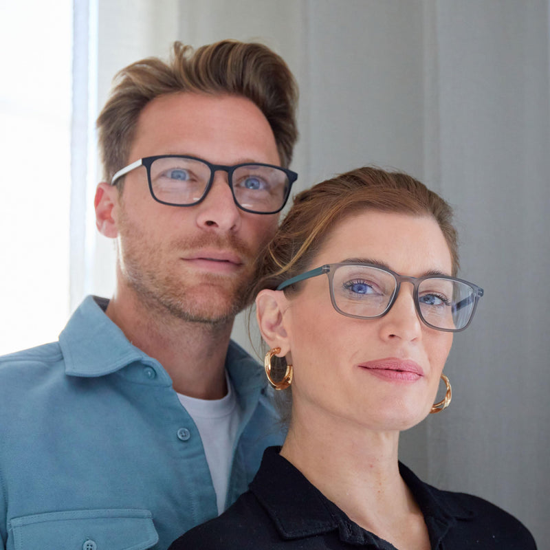Opulize Max Reading Glasses - Classic Large Rectangular Frame - Men Women Unisex - R78 +1.00 Diopter Brown - 1 Pair - NewNest Australia