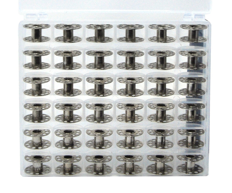 Mandala Crafts Empty Metal Bobbin for Singer Kenmore Bernina Brother Janome Sewing Machine, 25 Bobbins 1 - NewNest Australia