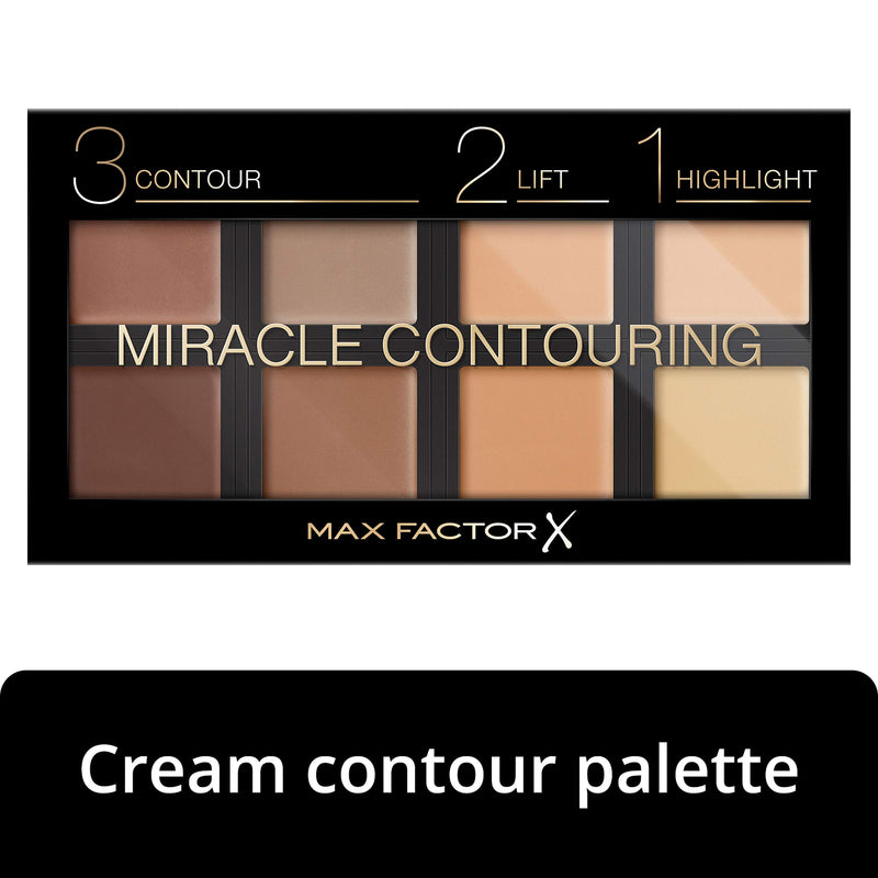 Max Factor Miracle Contouring 8 Shade Palette, Contour - Lift - Highlight, 30 g - NewNest Australia