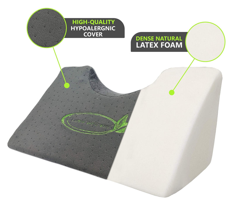 Lumia Wellness Cervical Traction Wedge Pillow - Neck and Shoulder Relaxer - Gentle Spinal Correction - Head Posture, Migraine, Headache, Occipital Release - NewNest Australia