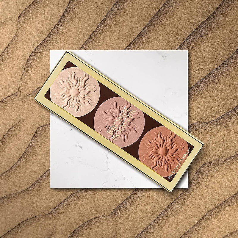 Physicians Formula - Bronze Booster Glow-Boosting Strobe and Contour Palette - Contouring and Highlighting Palette - Universally Flattering Shades - with Special Angled Brush for Targeted Application - NewNest Australia