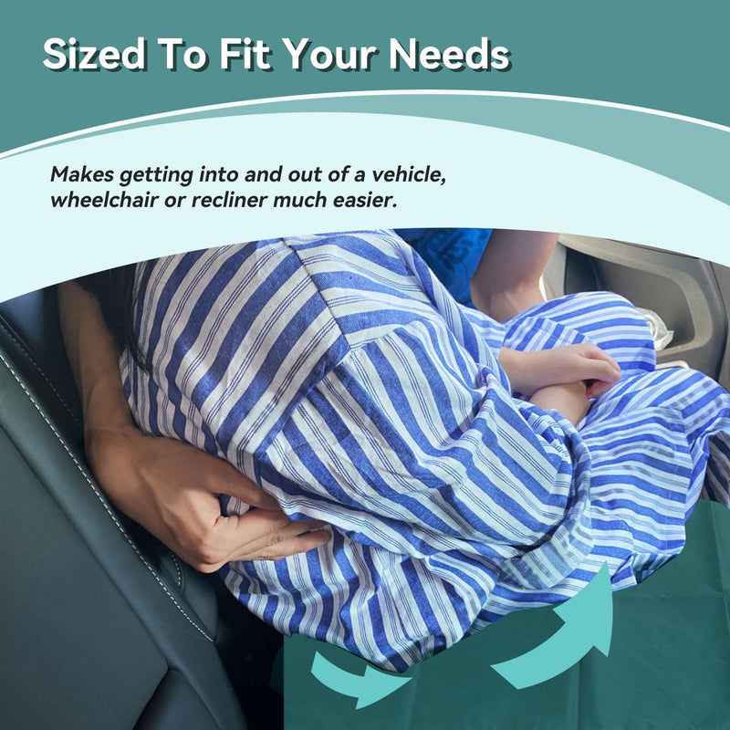 Patients with Sliding Sheet, Reusable Patient with Patients Covering Patient with Positioning Caregivers for Bedridden Elderly, 110 x 68 cm - NewNest Australia