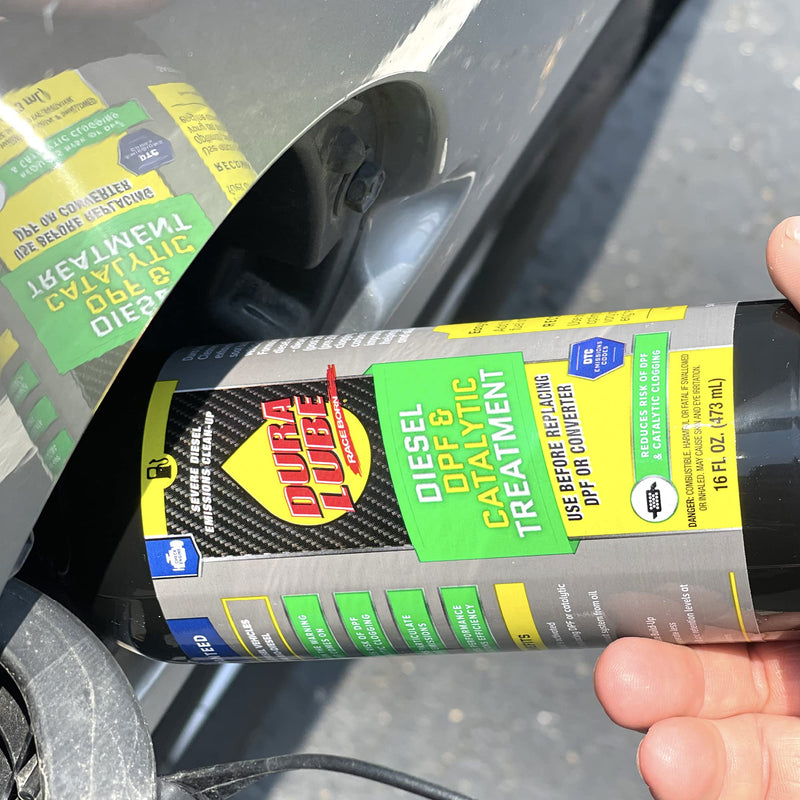 DURA LUBE Diesel DPF and Catalytic Treatment, Cleans Diesel Particulate Filter and Catalytic Converter, 16-Ounce,Black Labeled Bottle,HL-402509-06 - NewNest Australia