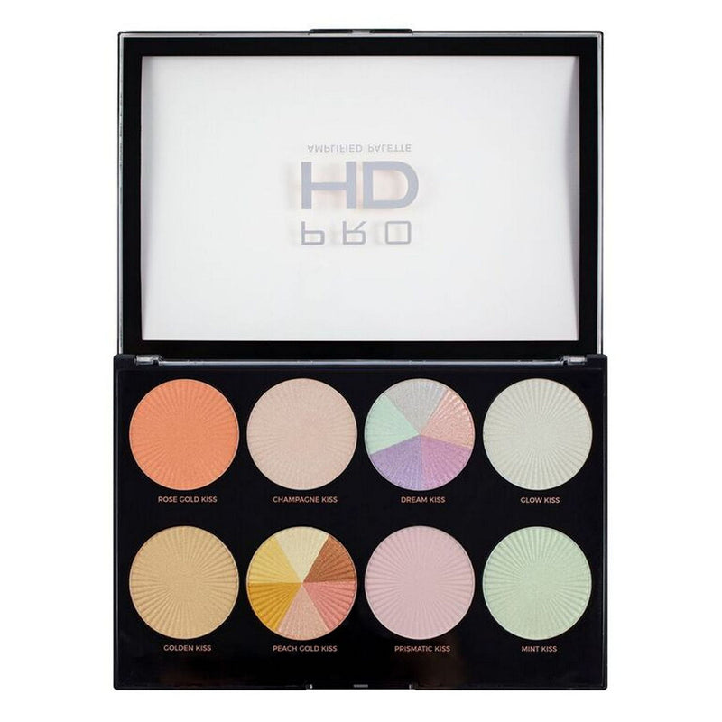 Makeup Revolution - Highlighter palette - Pro HD palette glow getter, Mixed - NewNest Australia