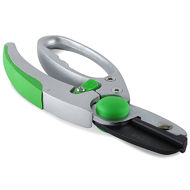 WilFiks Garden Anvil Pruning Shears - 8" Smooth Action Hand Pruner - Secateurs Steel Gardening Scissors with Comfortable Handle and Shock Absorbing Spring - Branch, Stem and Tree Trimmer Hand Tool - NewNest Australia