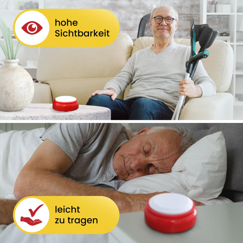 Top Life Talking Clock With German Voice For Seniors, Visually Impaired, Blind Or People With Alzheimer'S Disease - Gift Idea For Grandparents, Father, Mother - Elderly Alarm Clock - NewNest Australia